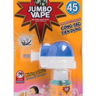 BỘ XÔNG ĐUỔI MUỖI JUMBO VAPE THẾ HỆ MỚI - TĂNG THÊM HOẠT CHẤT
