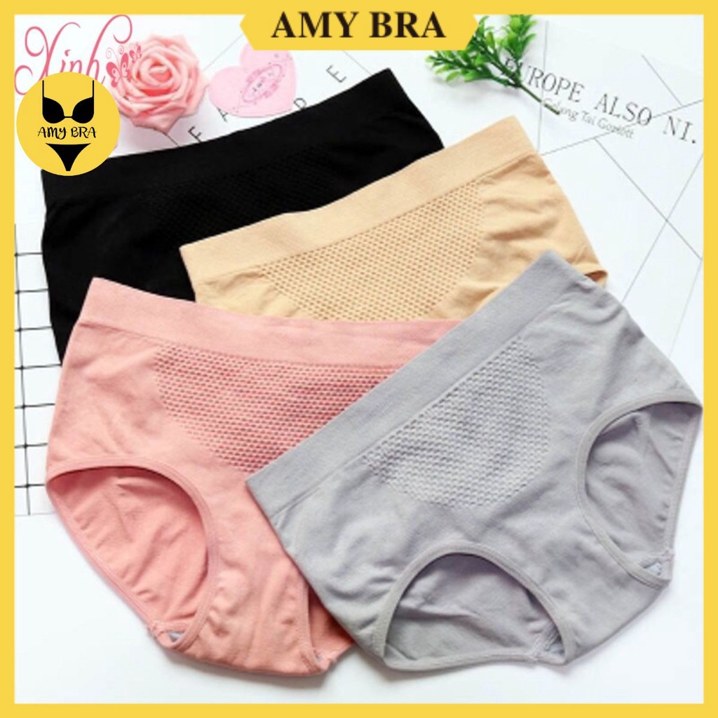  Quần Lót Nữ Cao Cấp 💖FREESHIP💖 Quần Lót Cotton Kháng Khuẩn Amybra 011