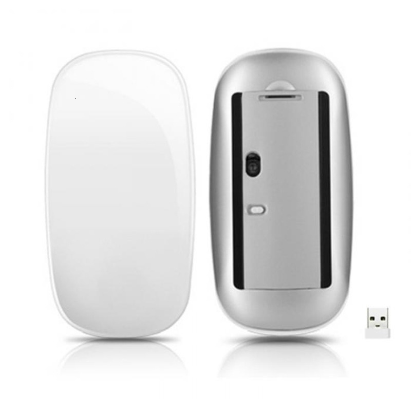Chuột Không Dây USB 2.4G 1600DPI Siêu Mỏng Cho Máy Tính