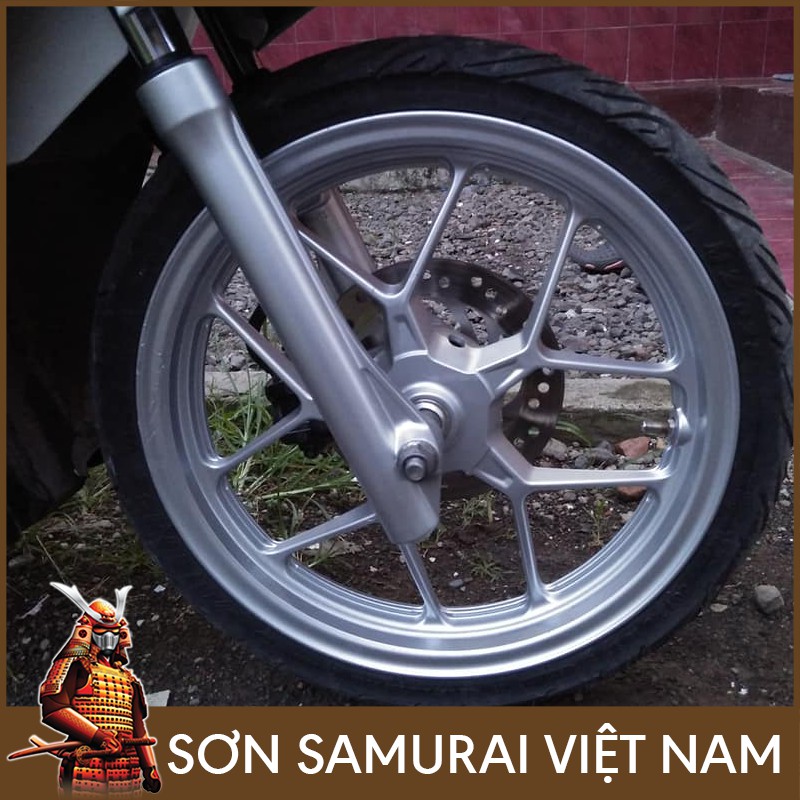 H111 sơn samurai bạc bóng chuẩn Honda Việt Nam (Combo)