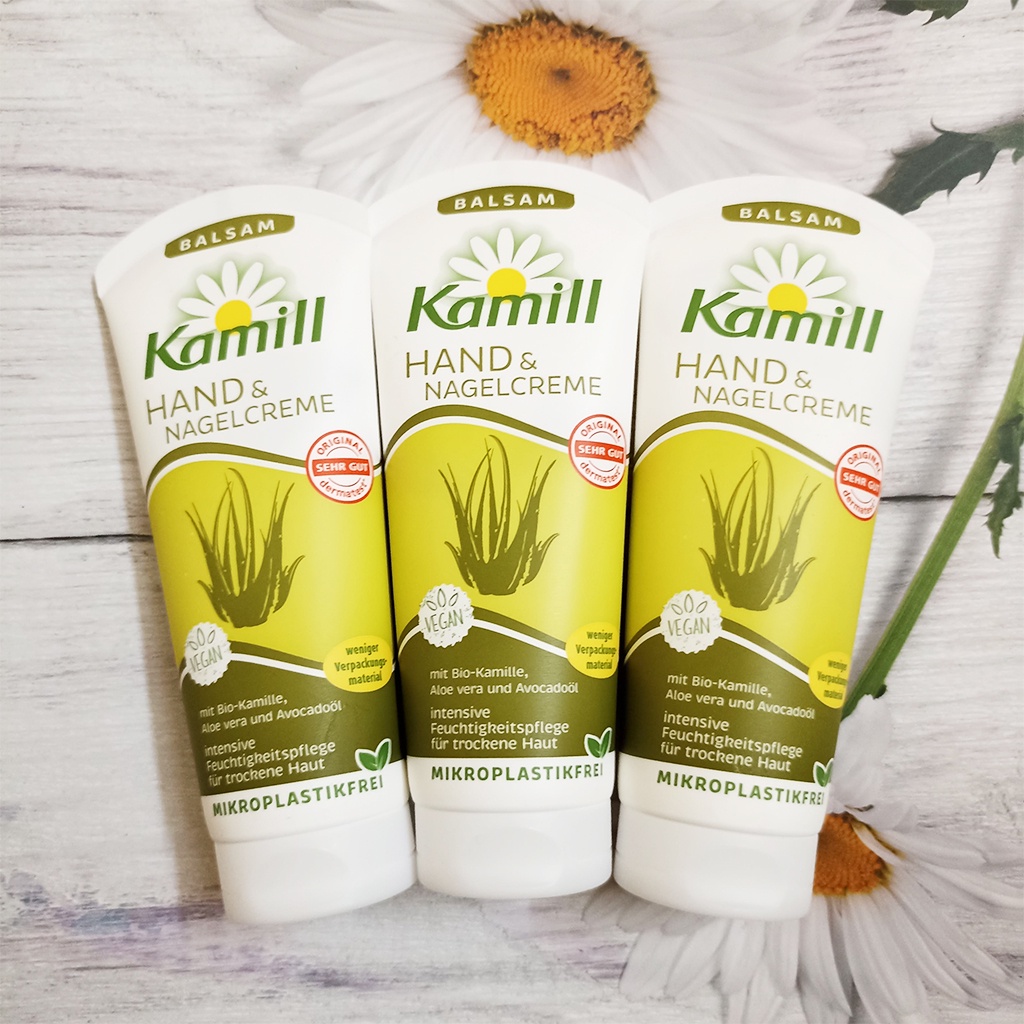 Kem dưỡng da tay, móng tay KAMILL dưỡng ẩm và căng mịn da 100ml
