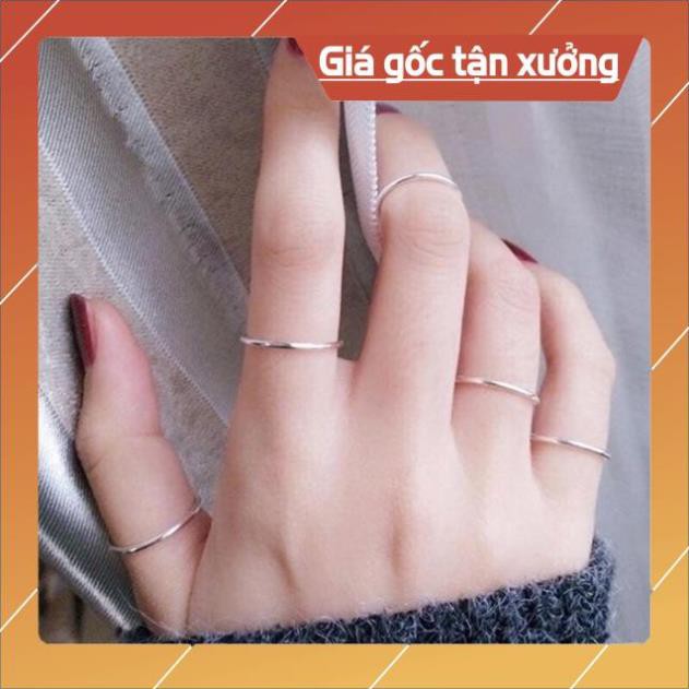 NHẪN TRƠN BẠC TA XINH XẮN
