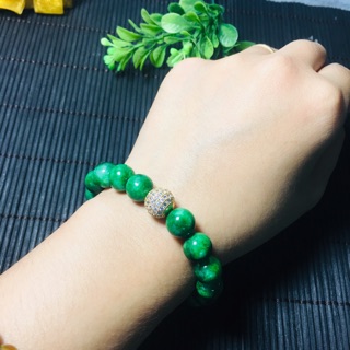 VÒNG TAY PHONG THUỶ MỆNH MỘC ( C.T SƠN THUỶ 10li)