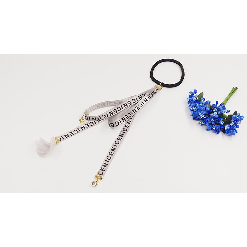 Cột tóc Ruy băng đính hoa SIÊU YÊU MS: CT1 - Hưng Long PC