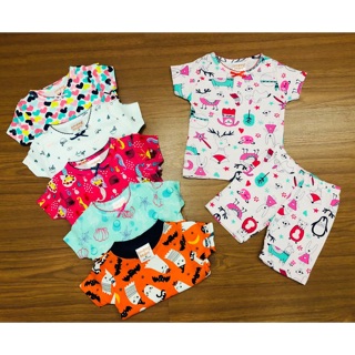 Combo 5 bộ bozip bé gái