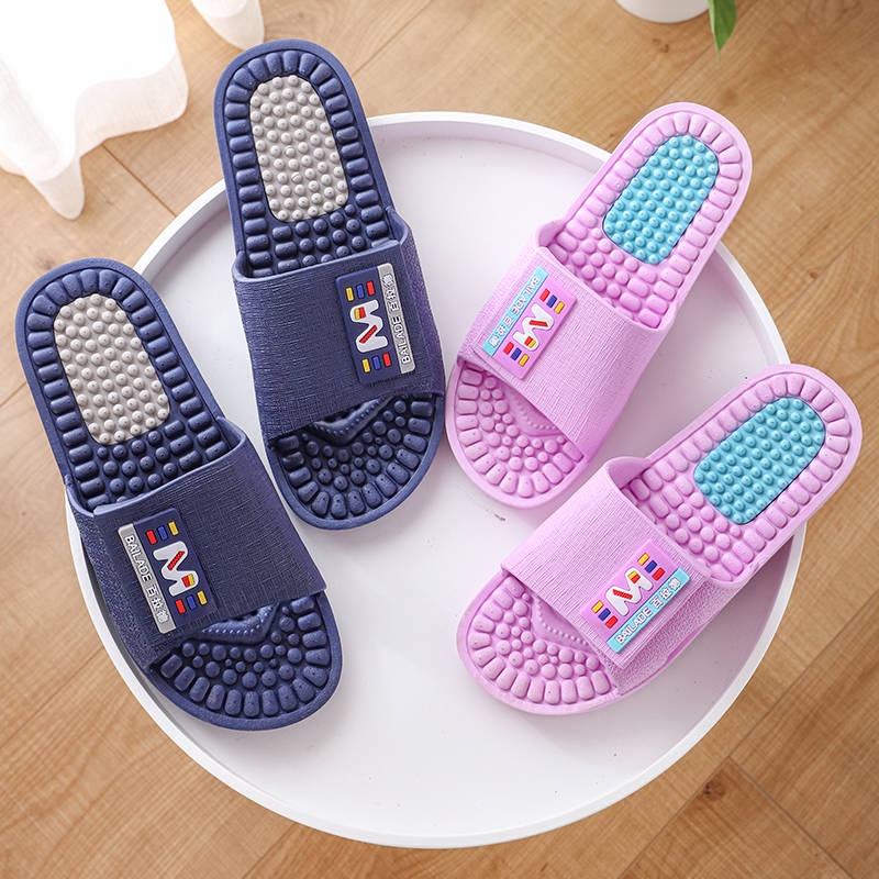 Dép Đi Trong Nhà Tắm Mát Xa Chân Tiện Dụng Thời Trang Hè Cho Nam