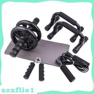 Bộ dụng cụ 5 trong 1 để tập thể dục tập gym trong nhà tiện lợi