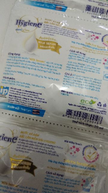 Combo 5 gói xã quần áo 20ml/1 gói