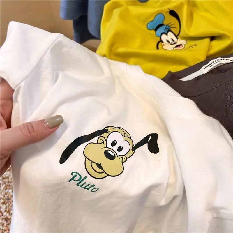 Áo Thun 100% Cotton Nguyên Chất Dáng Rộng Phong Cách Nhật Bản Thời Trang Xuân Thu Hàng Mới 2022 Dành Cho Bé Trai Và Bé Gái