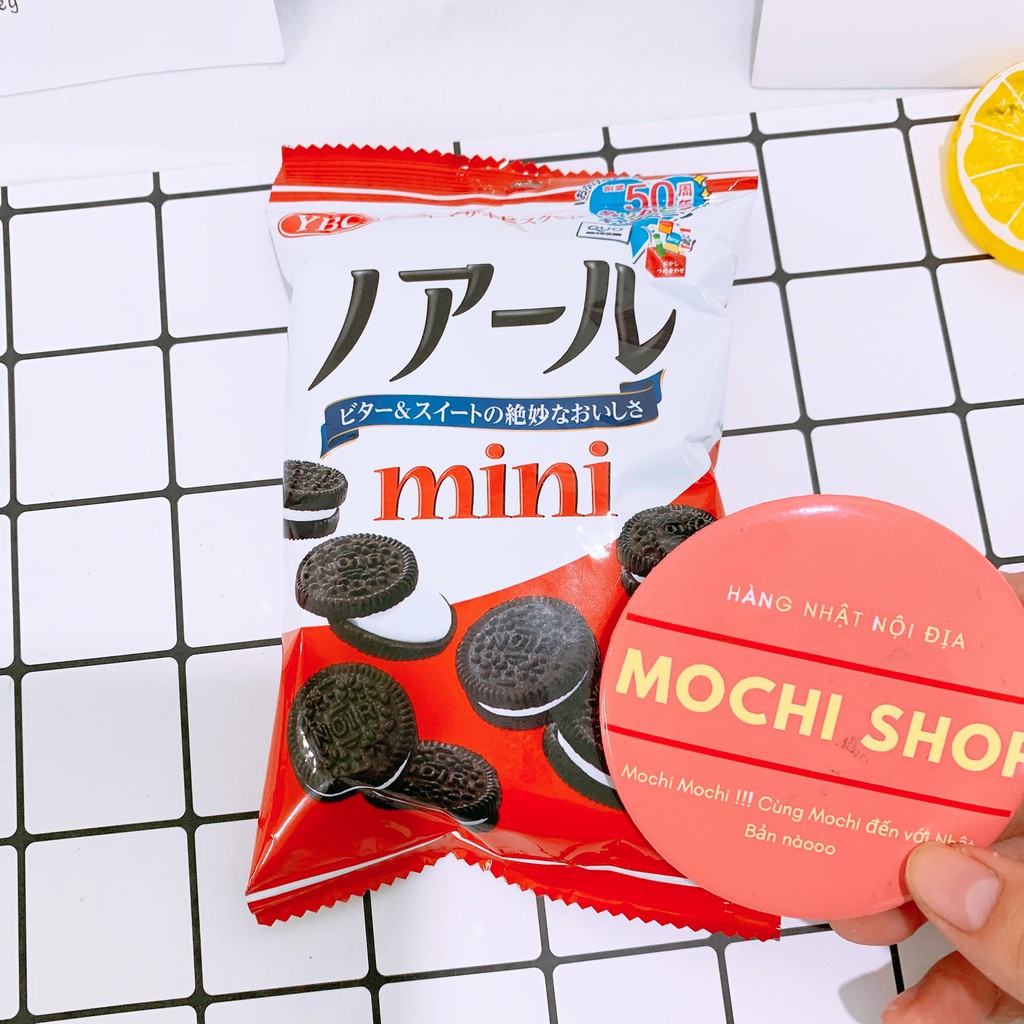 Bánh Quy Oreo Mini Bits Sandwiches &amp; YBC Noir Black Cocoa (Date: 2022)