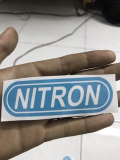 tem miếng nitron bự  dán mọi vị  trí của xe