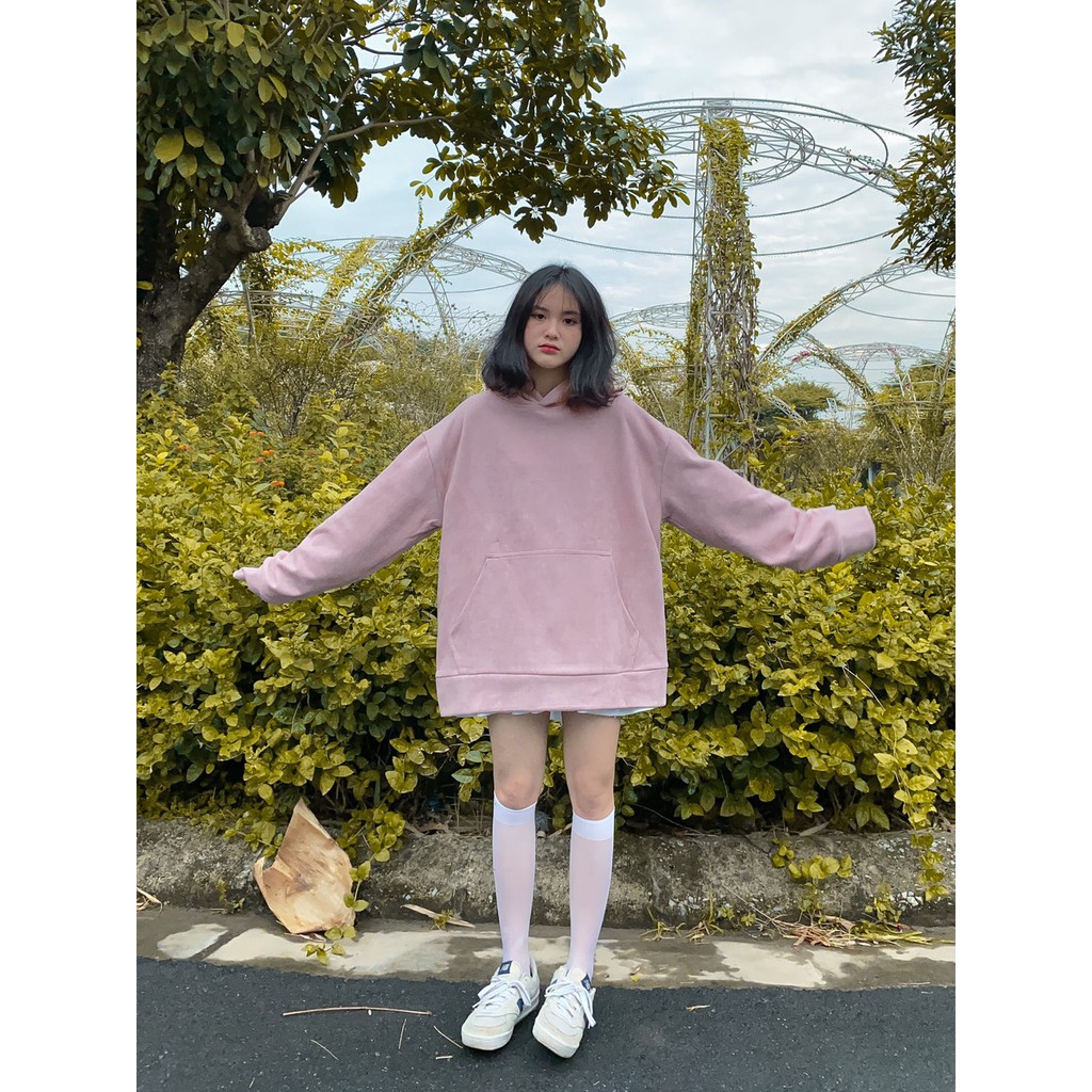 Áo hoodie da lộn phản quang thefiremonkey