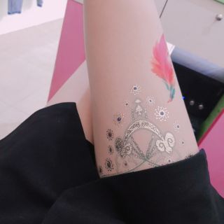 Hình xăm dán flashtattoo mix henna