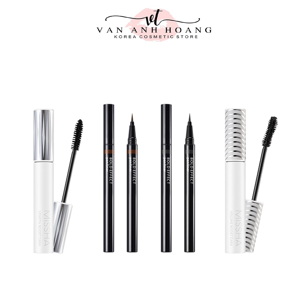 Mascara, Chì kẻ mày và bút kẻ mắt nhà Missha