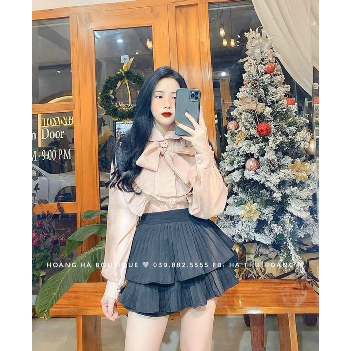 Áo sơ mi thiết kế mặc đi chơi, đi làm đều xinh_339