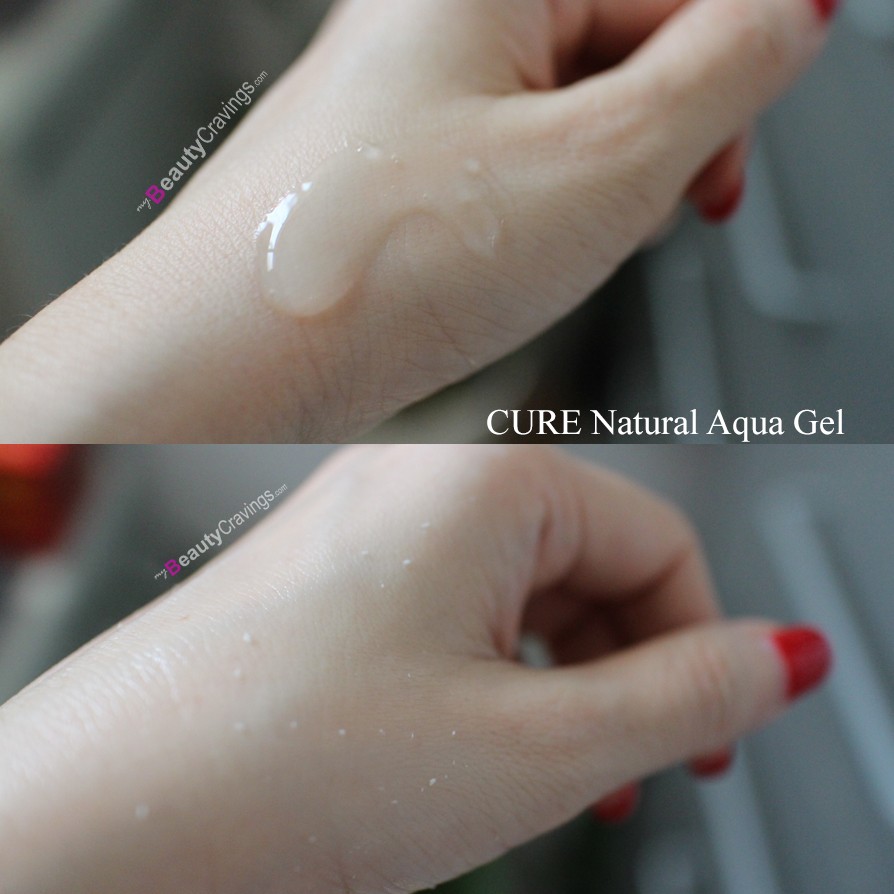 {Nội địa} Gel tẩy da chết cơ học Cure Natural Aqua Gel 250g