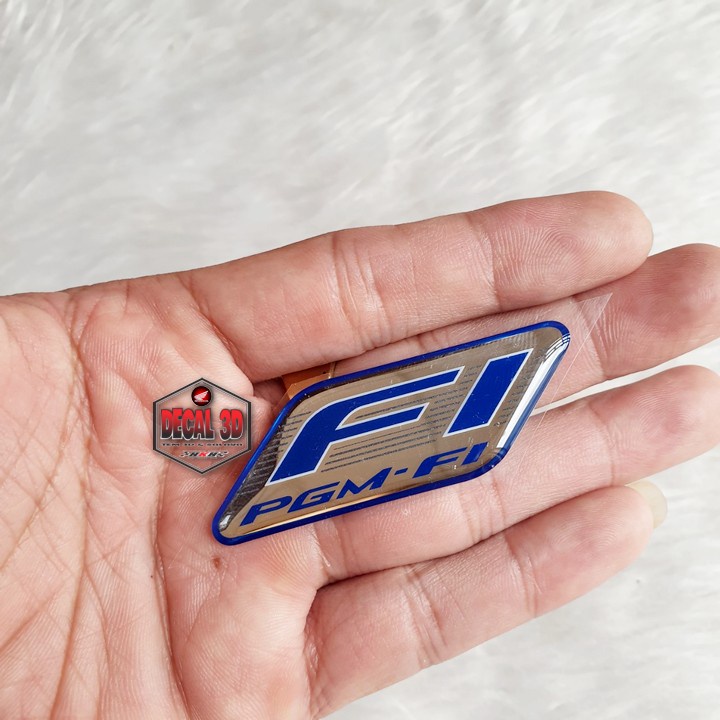 Tem Fi dán đầu trước xe máy hàng zin cao cấp siêu nét bám dính cực tốt