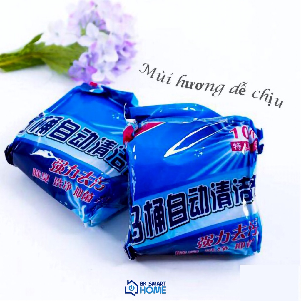 Combo 10 viên xả bồn cầu giúp khử mùi khử khuẩn bồn cầu toilet - Viên thả toilet diệt khuẩn khử mùi hiệu quả