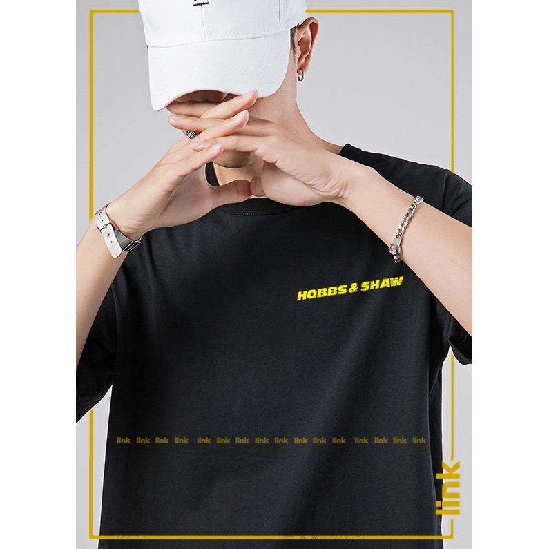 Áo thun đen nam form rộng FAST AND FURIOUS