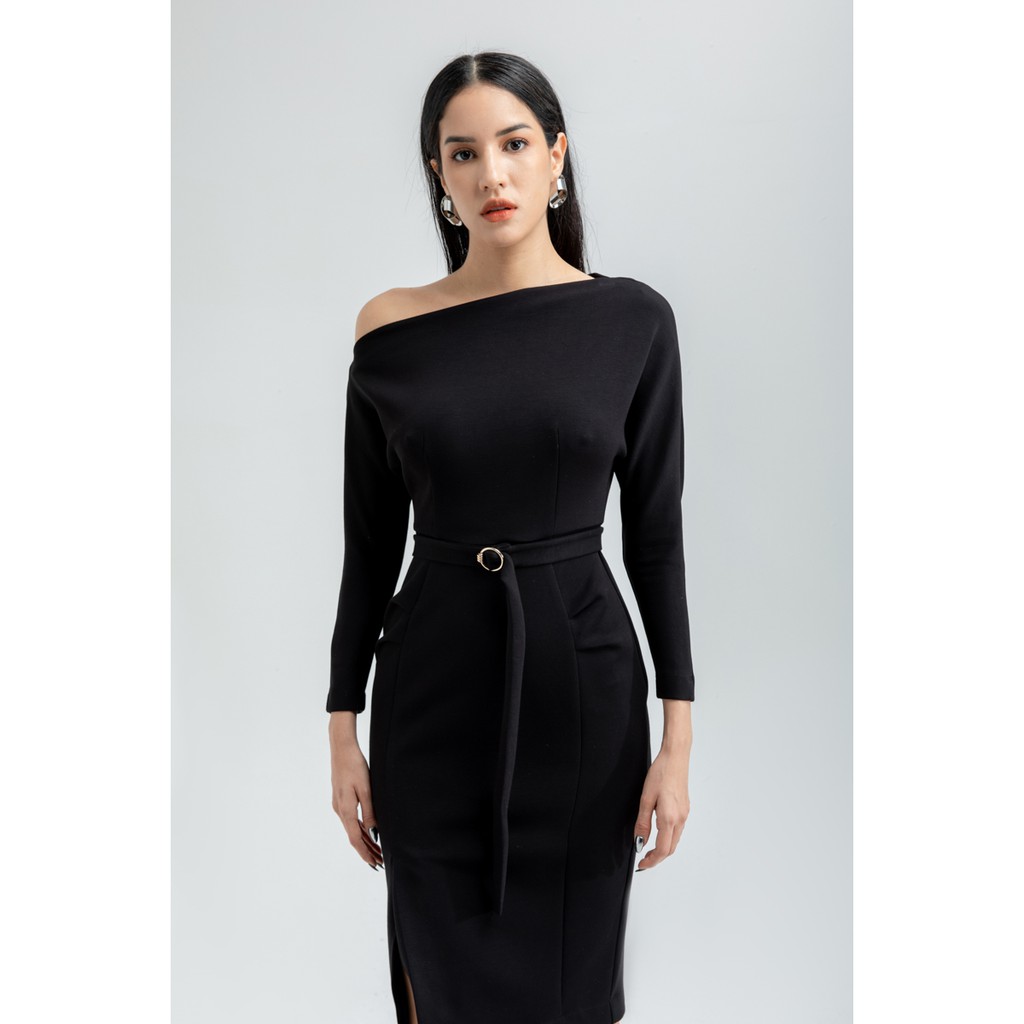 Đầm trễ vai tay lỡ thiết kế IVY moda MS 42C5924