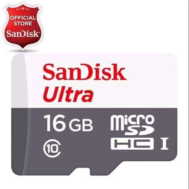 Thẻ Nhớ Sandisk Ultra Micro Sd 80mb / S - 16gb Chất Lượng Cao