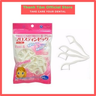 Tăm kẽ chỉ nha khoa Okamura Cô Gái 80 cây