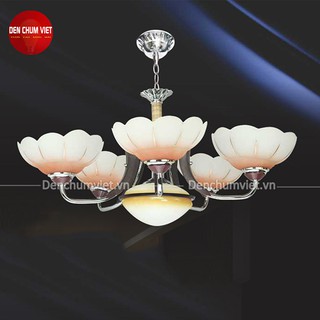 Đèn chùm phòng khách (tặng bóng sáng vàng) đèn nhà bếp, đèn phòng ngủ