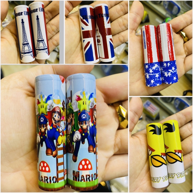 Pin IMR V.ape bọc skin 18650 xả cao 40A / 2400mah chất lượng cao dùng cho V.ape / P.od/đèn pin/đồ chơi