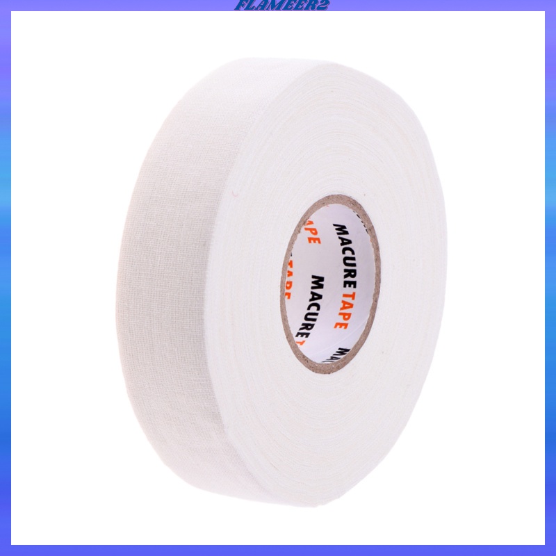 1 Cuộn Băng Dính Hockey Cao Cấp 1 "X 25 yds Chống Thấm Nước Màu Trắng