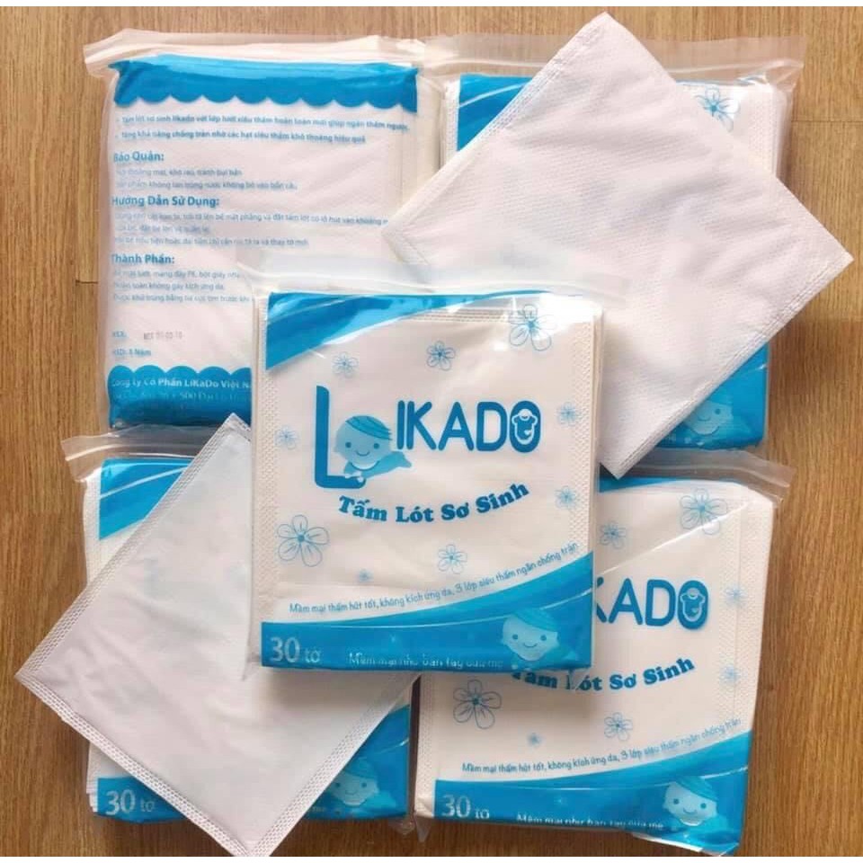 Tấm lót phân su sơ sinh Likado
