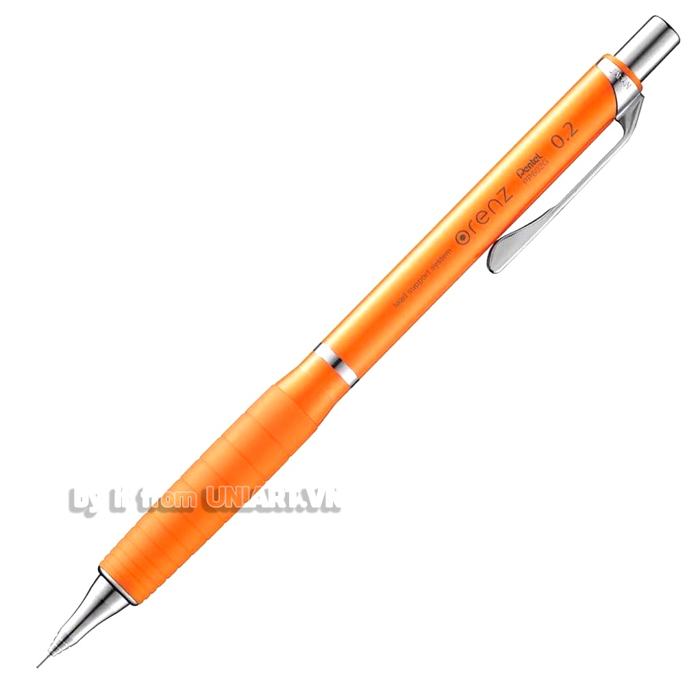 Bút chì bấm Pentel Orenz 0.2 Orange