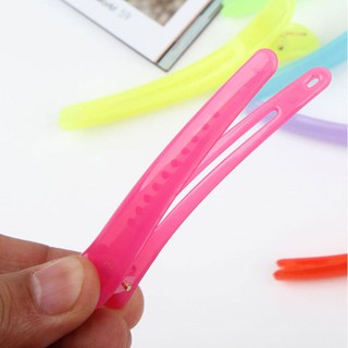 Set 5 Chiếc Kẹp Tóc Mỏ Vịt Màu Kẹo Chiều Dài 7,5cm