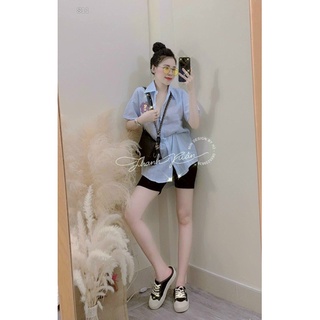 ÁO SƠ MI SỌC FORM RỘNG (KÈM VIDEO HÌNH THẬT)