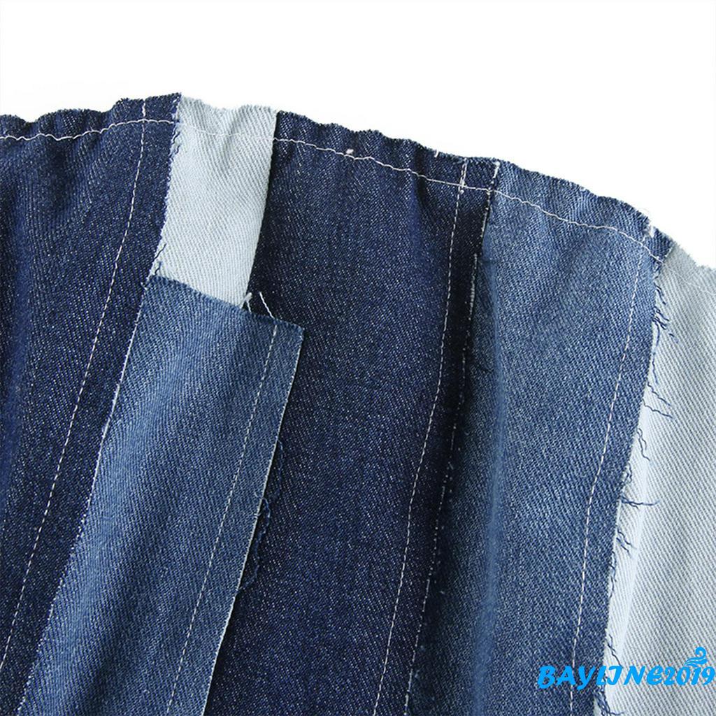 Áo Lửng Denim Thời Trang Dành Cho Nữ