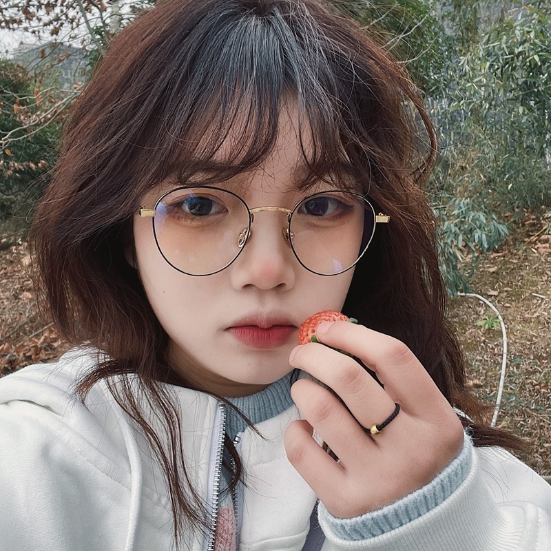 Mắt Kính Gọng Tròn Phong Cách Retro Hàn Quốc Cho Nữ | BigBuy360 - bigbuy360.vn