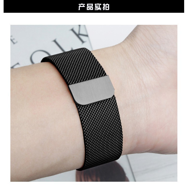 Dây Đeo Inox Cho Đồng Hồ Thông Minh BeU Active 1 BeU Sporty 1 befit sporty 2 Pro
