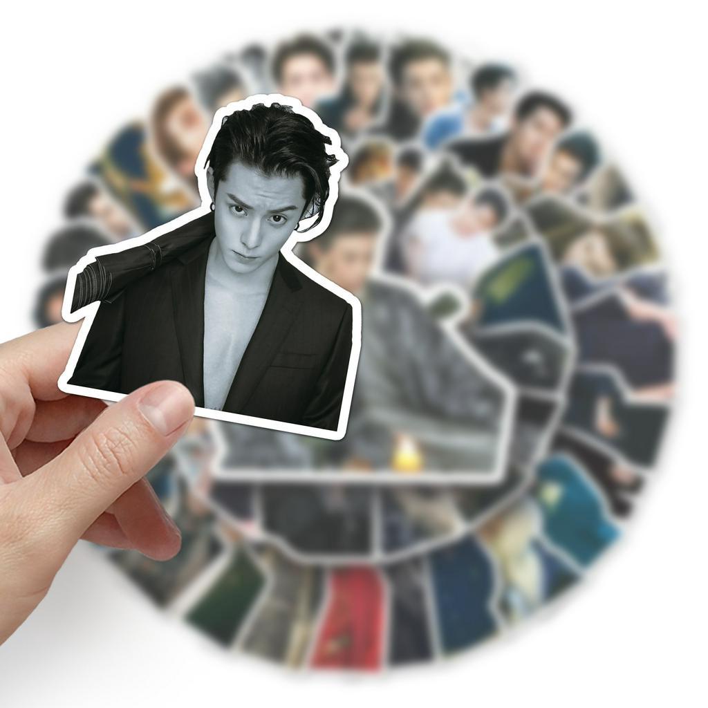 50 bộ Vương Hạc Đệ,wang hedi Stickers Không thấm nước Sáng tạo Funny Car/Trang trí nhà