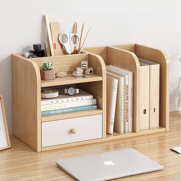 Kệ sách để bàn lưu trữ đa năng phong cách Nordic thương hiệu IGA - GP176