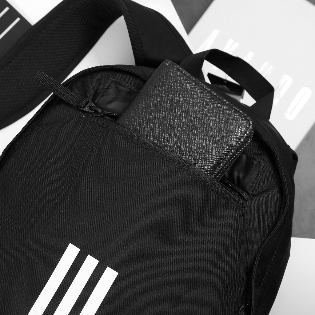 ⚡️ (ảnh thật) Balo Adidas Classic Backpack Black - CF3300 | Hàng Xuất XỊN | CAM KẾT 100% HÀI LÒNG | GIÁ TỐT NHẤT