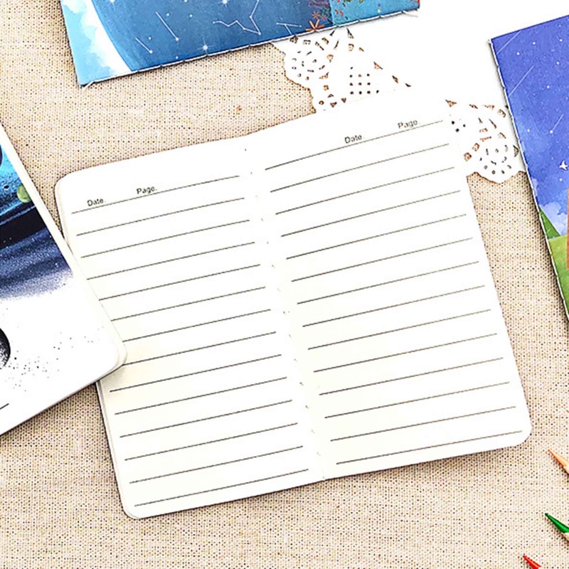 Set 10 Sổ Ghi Chú Mini Tiện Lợi Cho Học Sinh