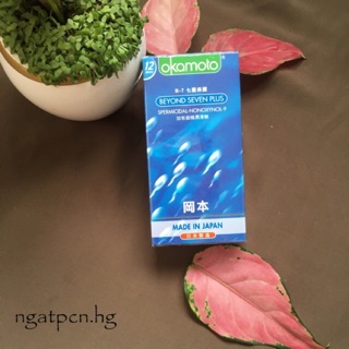 Bao cao su diệt tinh trùng okamoto hộp 12 cái