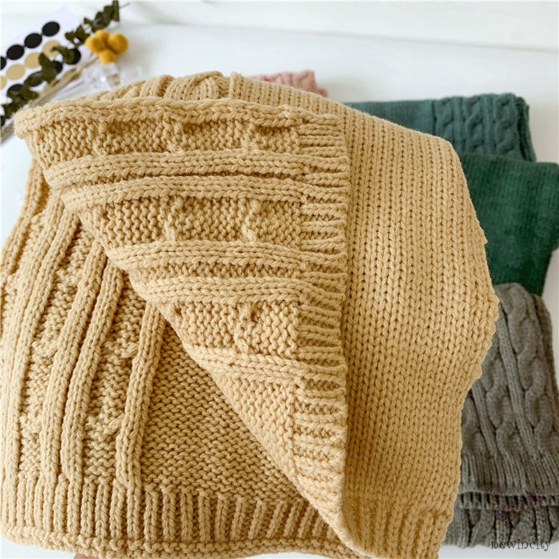 Khăn Choàng Giữ Ấm Phong Cách Retro Hàn Quốc Cho Bé