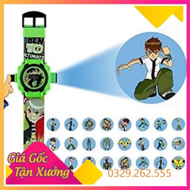 (Siêu Sale)  Đồng hồ Ben 10 chiếu hình nhân vật 3D siêu hot | BigBuy360 - bigbuy360.vn
