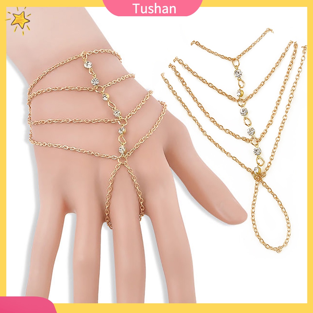 Vòng tay xỏ ngón thời trang