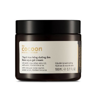 Thạch hoa hồng dưỡng ẩm cocoon bigsize 100ml