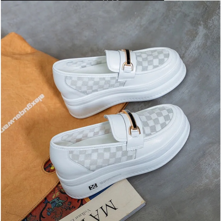 Giày Lười Đế Dày Mẫu Mới 2022 Thời Trang Mùa Hè Cho Nữ