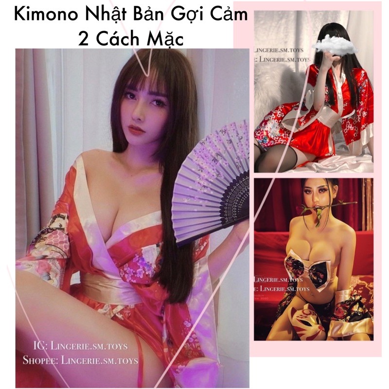 ME1025 Trang Phục Hoa Phong Cách Nhật Bản Cao Cấp - Đầm Cổ Trang