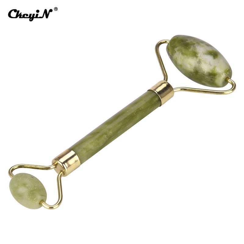 [Mã FMCGMALL - 8% đơn 250K] Cây Lăn Mát-xa Mặt Ckeyin Hai Đầu Đá Cẩm Thạch Tự Nhiên Chăm Sóc Da | BigBuy360 - bigbuy360.vn