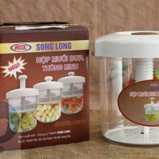 Hộp muối dưa cà thông minh