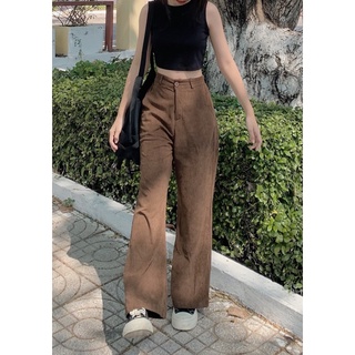 Quần nhung ống loe SIÊU HOT hàng Quảng Châu siêu đẹp